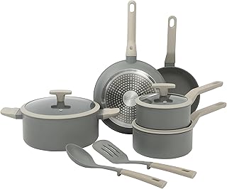 10-Piece Forged Aluminum Nonstick Cookware Set