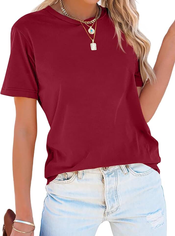 Women’s Short Sleeve American Flag Patriotic T-Shirt