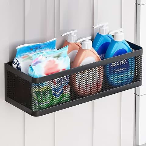 Magnetic Laundry Shelf for Washing Machine Storage