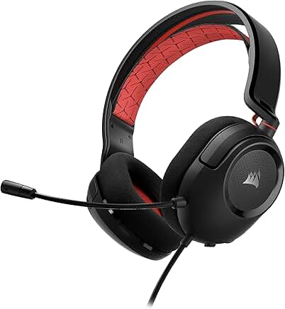 Wired Gaming Headset with Microphone and 3.5mm Jack