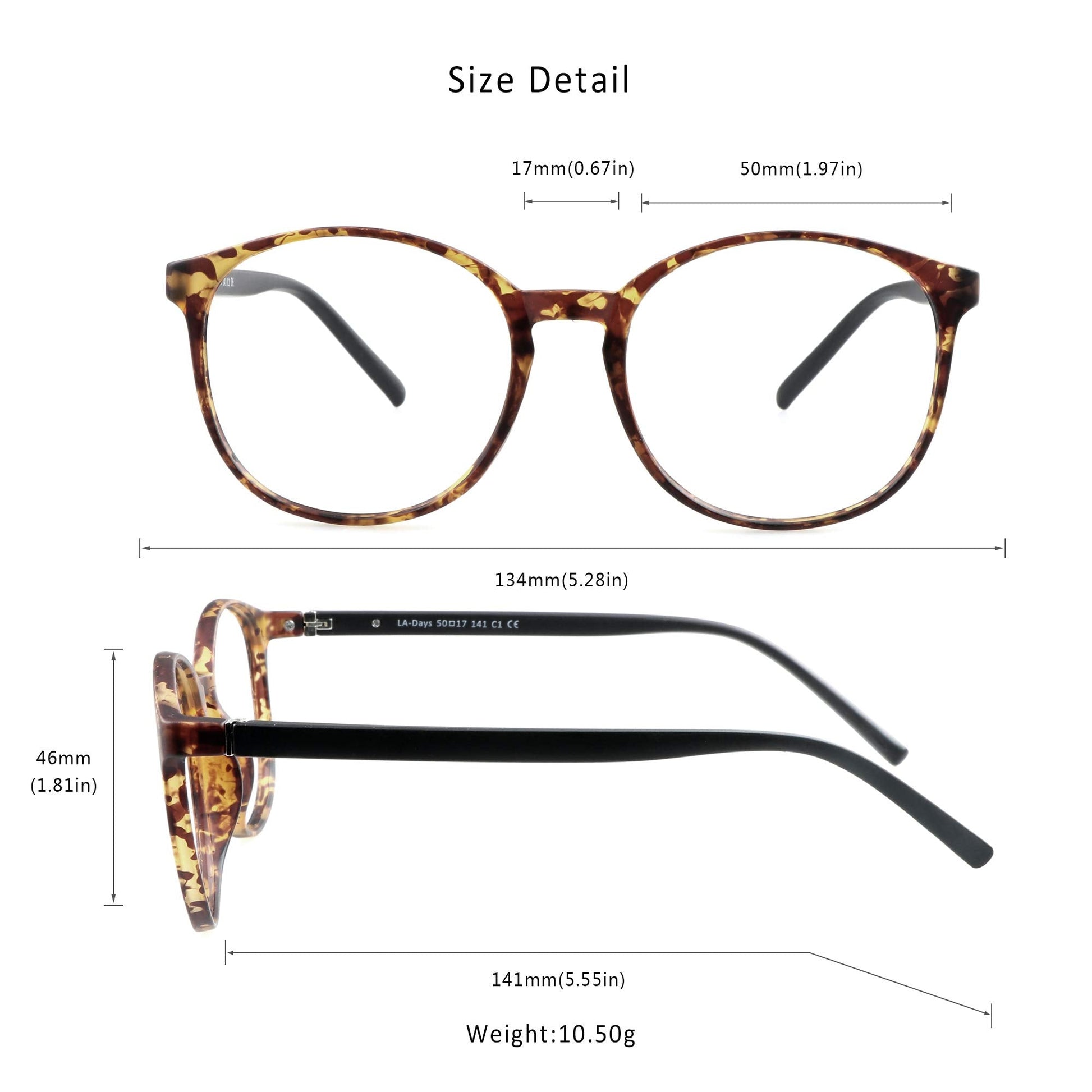 Blue Light Blocking Glasses, Anti Eyestrain, Computer Reading Glasses, Gaming Glasses, TV Glasses for Women Men, Anti Glare (Tortoise, No Magnification)