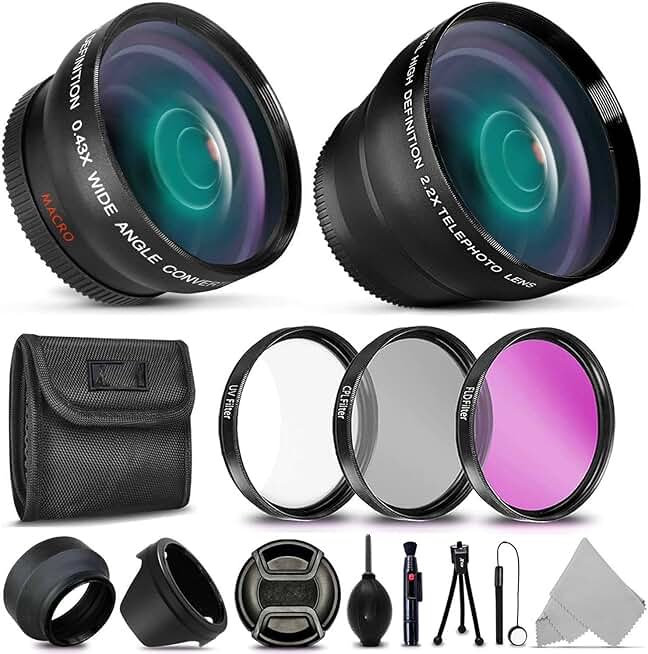 Essential 52mm Accessory Kit for DSLR Cameras