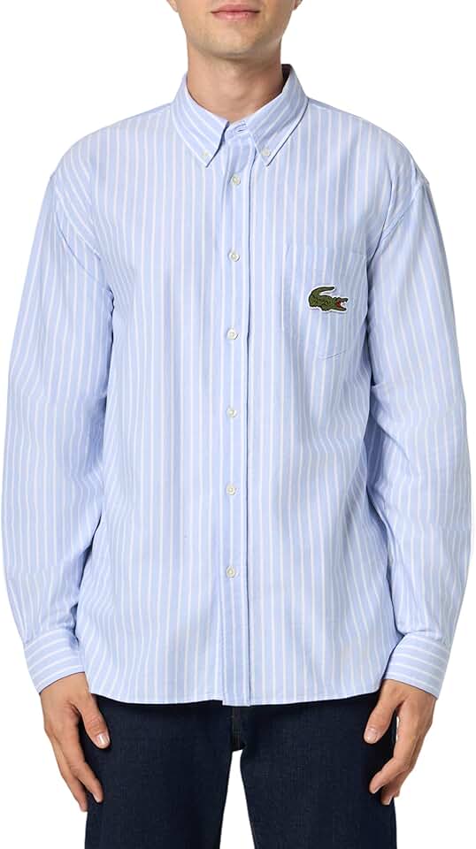 Men's Long Sleeve Croc Woven Shirt