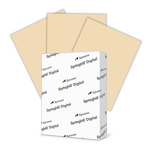 Tan 8.5x11 inch Vellum Cardstock, 250 Sheets