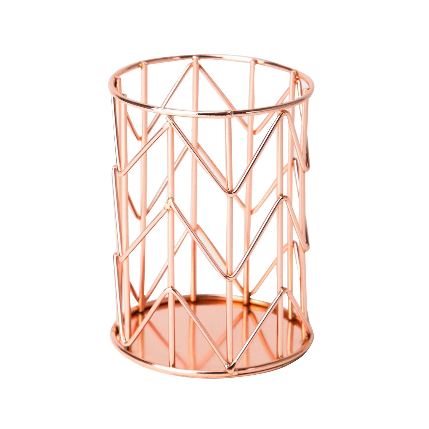Rose Gold Wire Pencil Cup