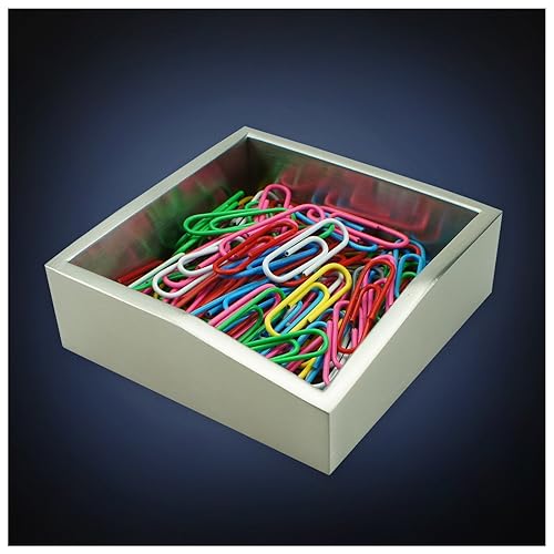 Modern Art Paper Clip Holder and Dispenser