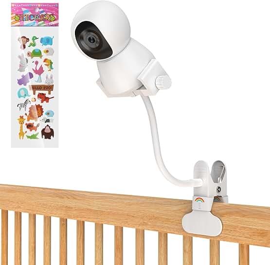 Adjustable Baby Monitor Mount with Stickers