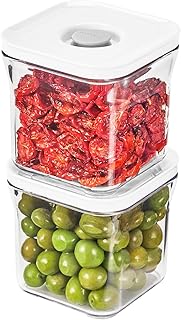 Premium Airtight Food Storage Containers, 2-Pack