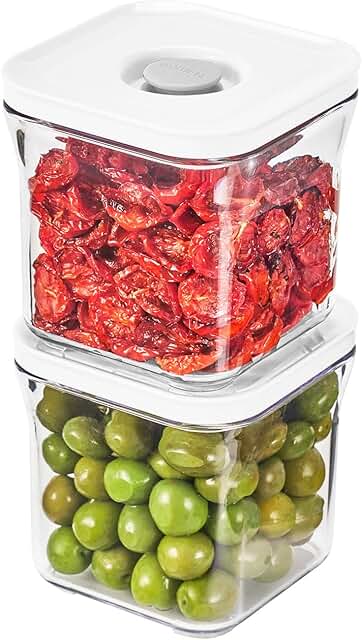 Premium Airtight Food Storage Containers, 2-Pack