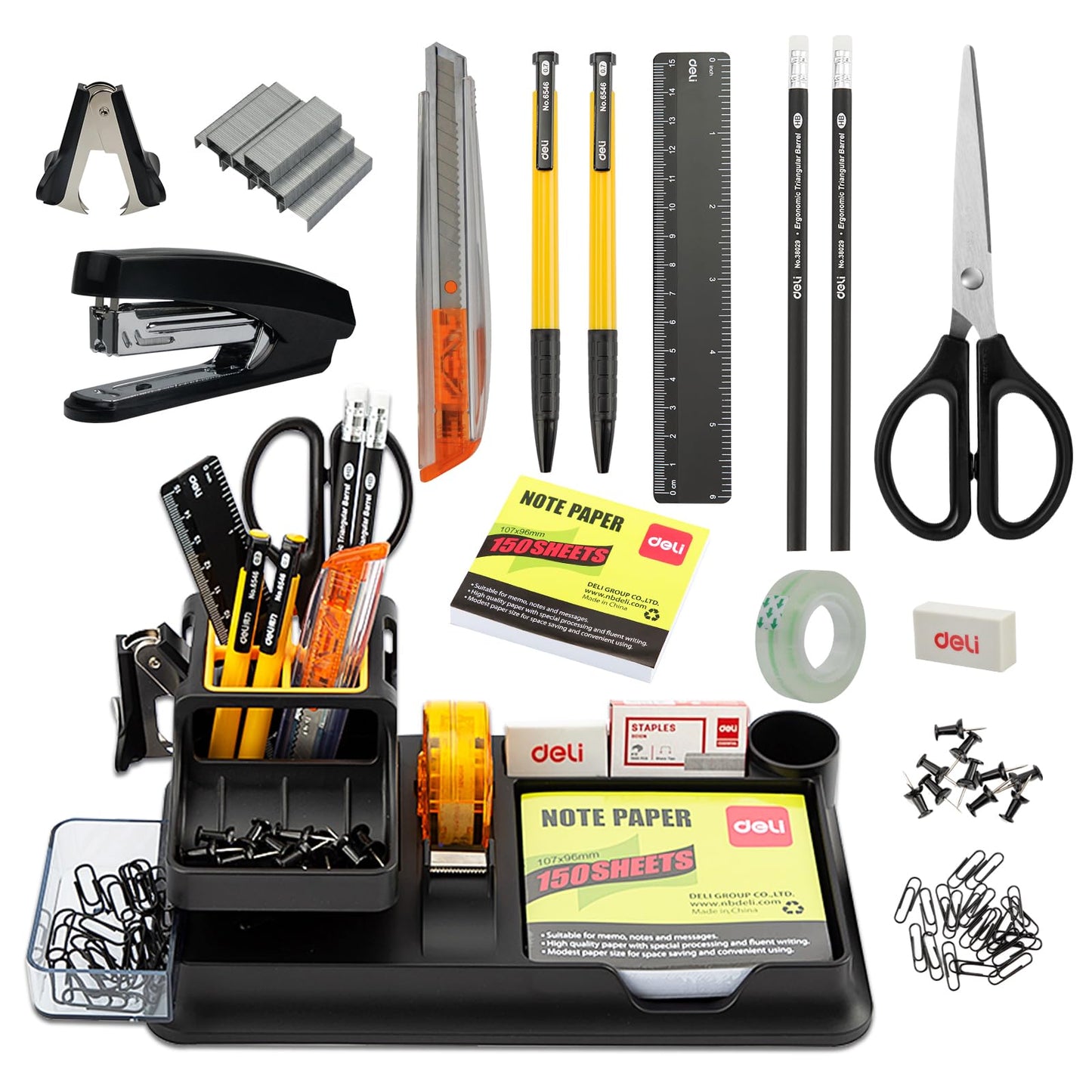 17-Piece Office Desk Organizer Set