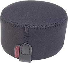 Medium Black Neoprene Lens Hood and Cap