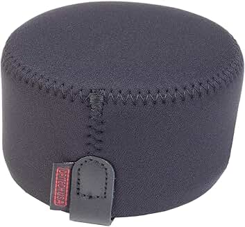 Medium Black Neoprene Lens Hood and Cap