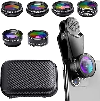 7-in-1 Mobile Phone Camera Lens Kit