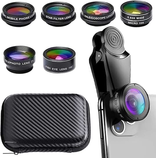 7-in-1 Mobile Phone Camera Lens Kit
