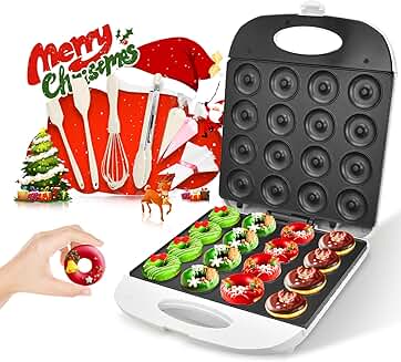 Mini 2-Inch Donut Maker for Snacks and Desserts
