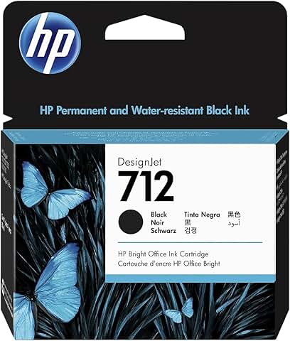 Black ink cartridge for large format printers