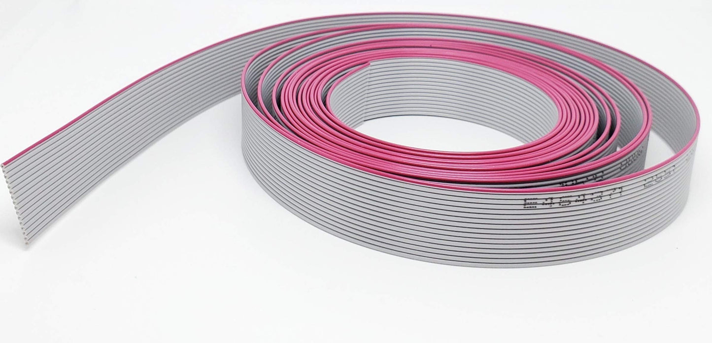 '- Connectors Pro 10 Feet 16P 1mm 0.039" Spacing 16 Wire 16 Conductors IDC Flat Ribbon Cable for 2mm 0.079" Pitch Connectors, 10-FT Length