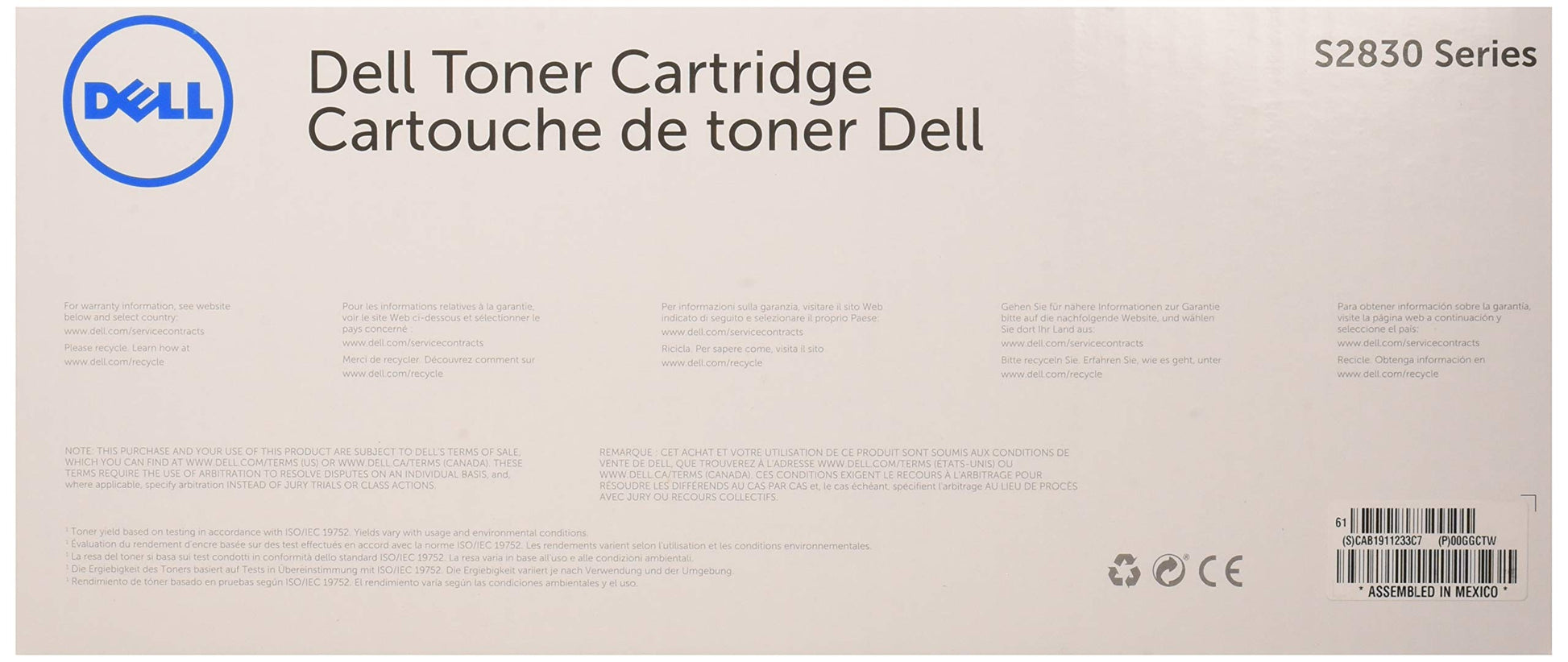 Toner Cartridge - Black
