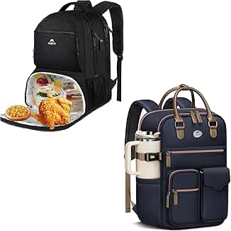 Insulated Lunch Backpack for Men and Women
