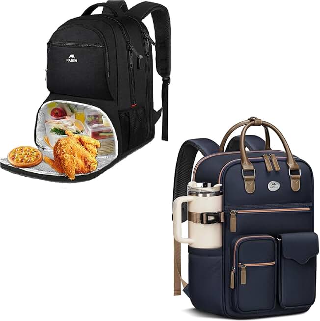 Insulated Lunch Backpack for Men and Women