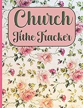 Large Print Church Tithe Log Tracker