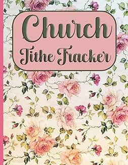 Large Print Church Tithe Log Tracker