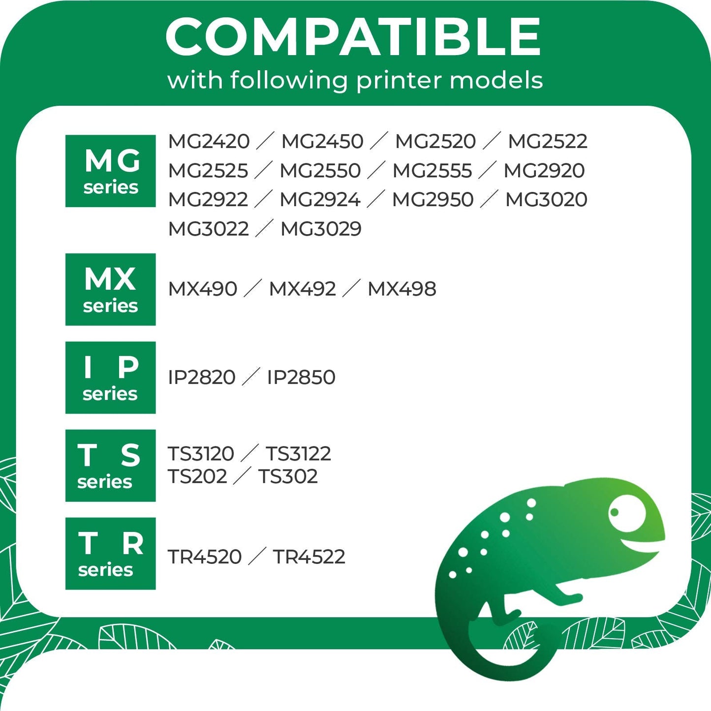Remanufactured Printer Ink Cartridge Replacement for Canon Pg-245Xl Cl-246Xl PG-243 CL-244 to use with Canon PIXMA MX492 MX490 IP2820 MG2420 mg2522 TS3122 (1 Black+1 Color) Combo Pack