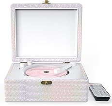 Portable Bluetooth CD Player with Speakers and Remote