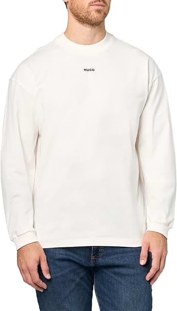 Men's Logo Mock Neck Long Sleeve Shirt