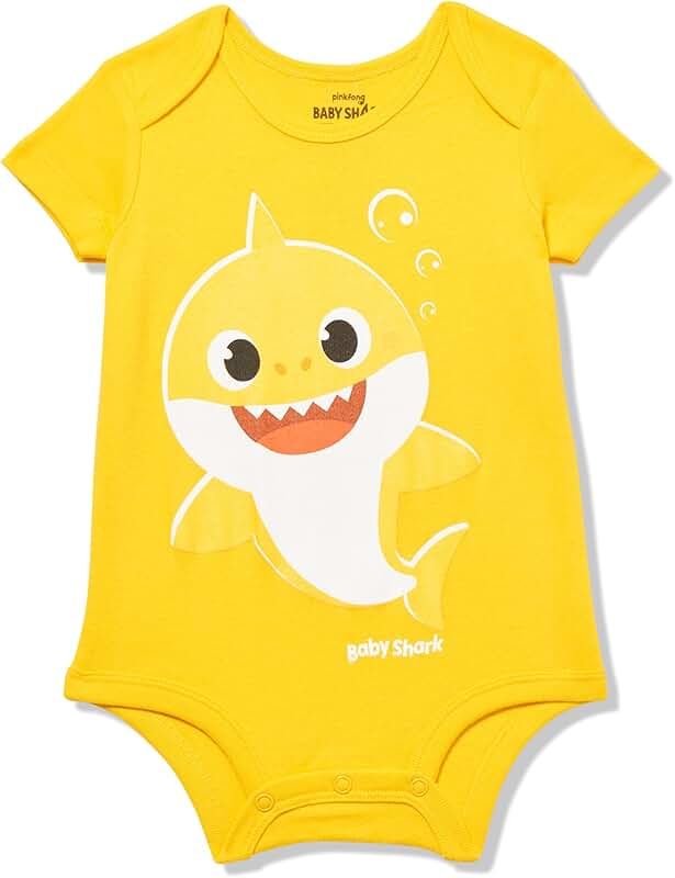 Baby Shark Unisex Baby Body Suit