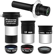 Polar Alignment Scope with Accessory Kit and Fully-Coated Eyepieces