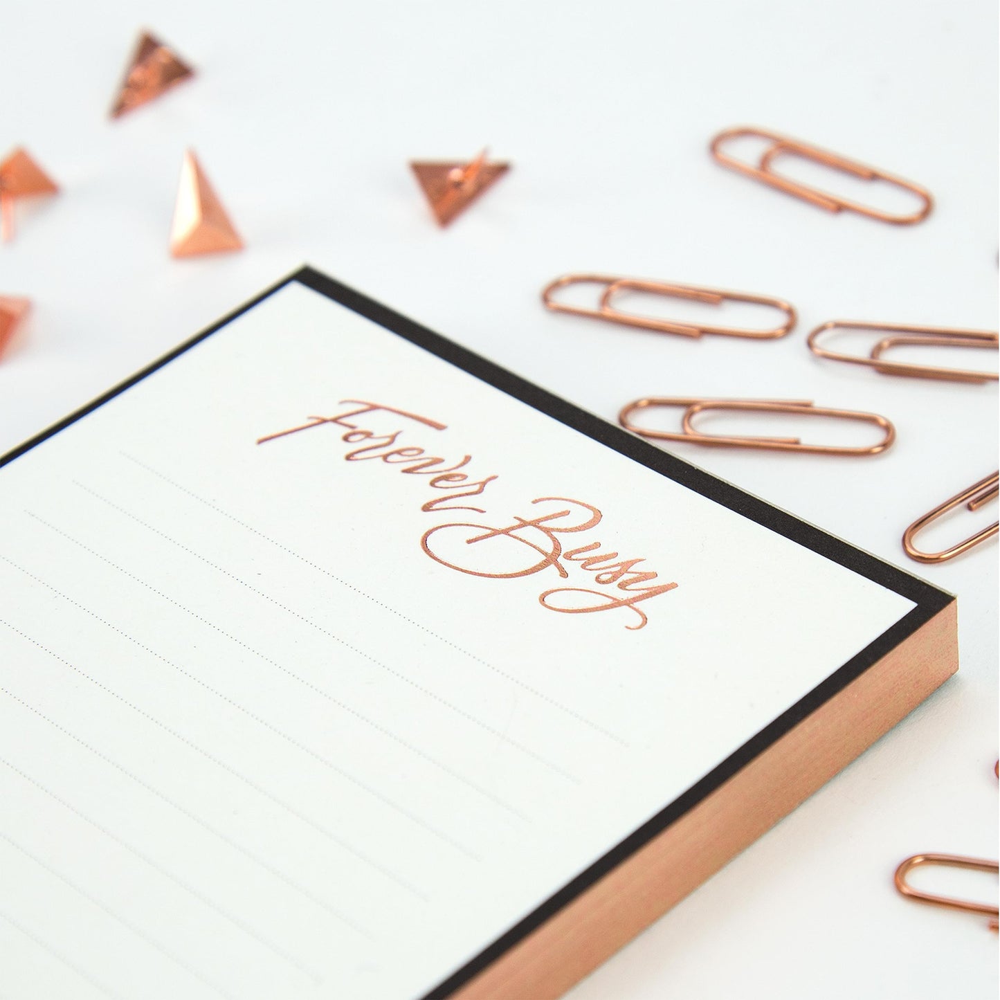 Acrylic Desktop Stationery Set with 57 Pieces