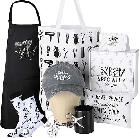 9-Piece Hairdresser Gift Set with Accessories