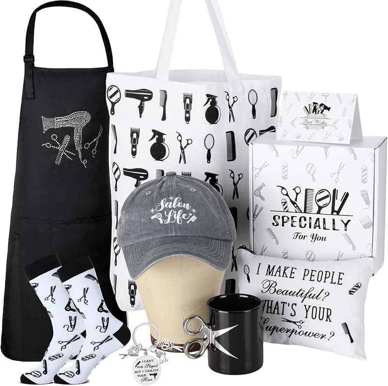 9-Piece Hairdresser Gift Set with Accessories