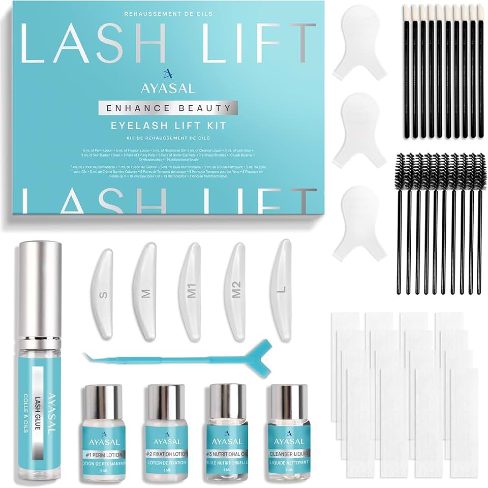 Korean Lash Lift Kit for Safe, Long-Lasting Natural Curl
