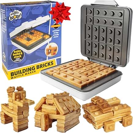 Buildable Waffle Maker for Kids with Recipes