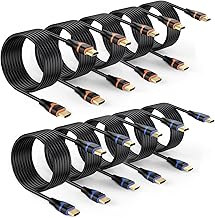 10-Pack 10FT 4K HDMI Cables for High-Speed Ultra HD Display