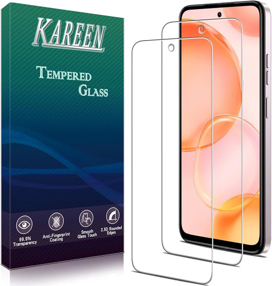 Two Pack Tempered Glass Screen Protectors for Moto G Stylus 2025
