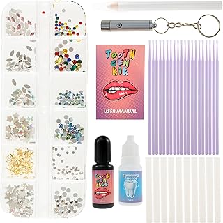 DIY Tooth Gem Kit with Crystals and Light