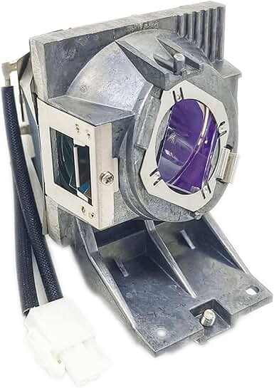 Replacement Lamp Bulb with Housing for Projectors