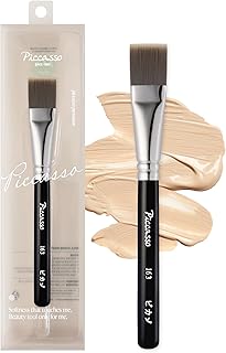 Dense foundation brush for liquid and cream makeup