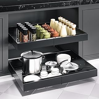 Pull Out Expandable Cabinet and Pantry Organizer