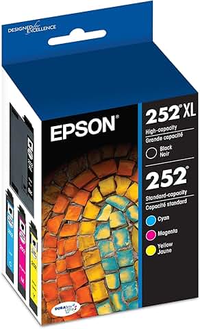High Capacity Black and Color Ink Cartridge Pack