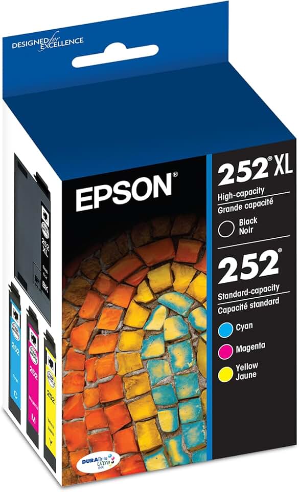 High Capacity Black and Color Ink Cartridge Pack