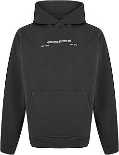 Men's Boxing Club Hoodie, Warm Oversized Fleece Sweatshirt