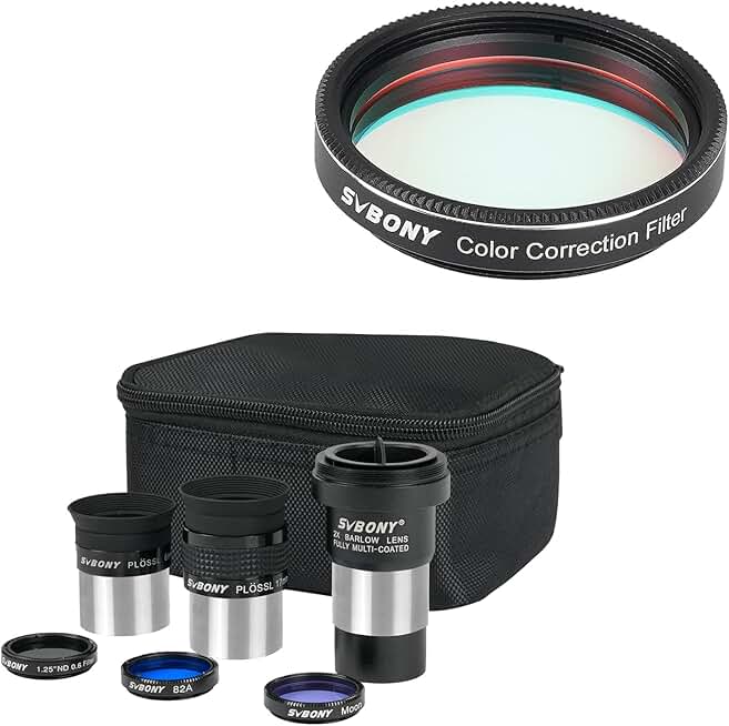 7-Piece Telescope Accessory Kit for Beginners