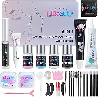 Lash Lift and Color Kit with Tools for Home and Salon