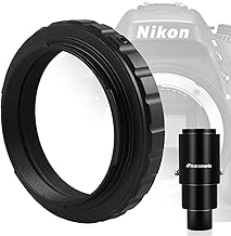 Extendable 1.25-inch Camera Adapter for DSLR Cameras