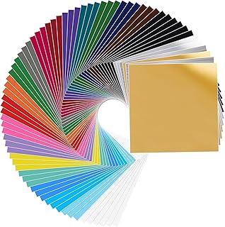 72 Sheets of Permanent Adhesive Vinyl for Craft Machines