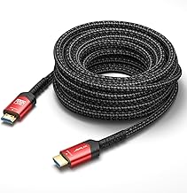 4K Fiber Optic HDMI Cable 100 ft, High Speed, HDR